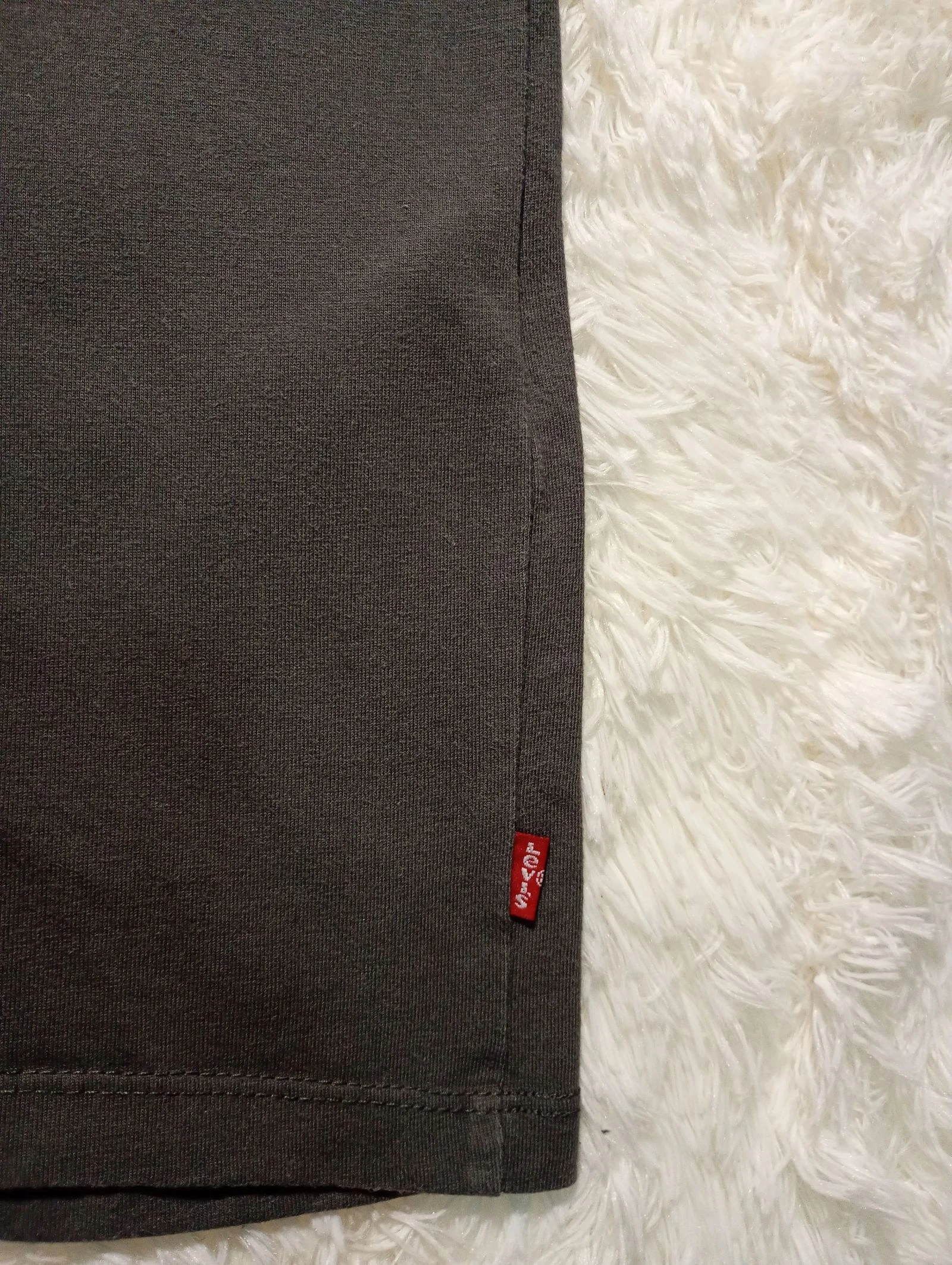 Levi's Cactus Logo T-Shirt Cinza Escuro - Tamanho Médio M – photo 2